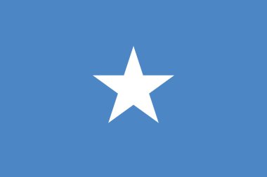 Somali Federal Cumhuriyeti resmi vekil bayrağı