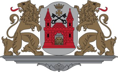 Letonya 'nın başkenti Riga, Letonya' nın temsilci kürkü
