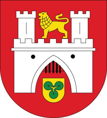Almanya 'nın başkenti Hanover' in temsilci arması.