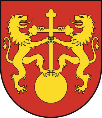 Slovakya 'nın başkenti Bratislava, Slovakya' nın Raa ilçesinin resmi idari arması