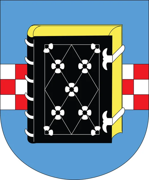 Векторний Герб Ілюструє Німецьку Столицю Бохум Німеччина — стоковий вектор