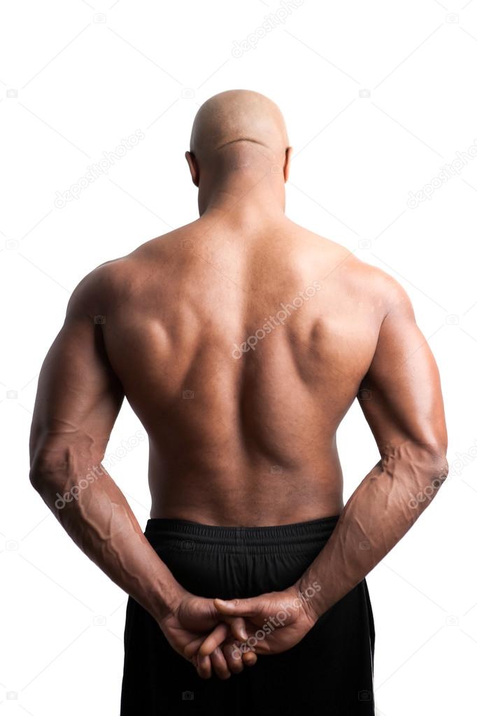 Muscular Back and Shoulders