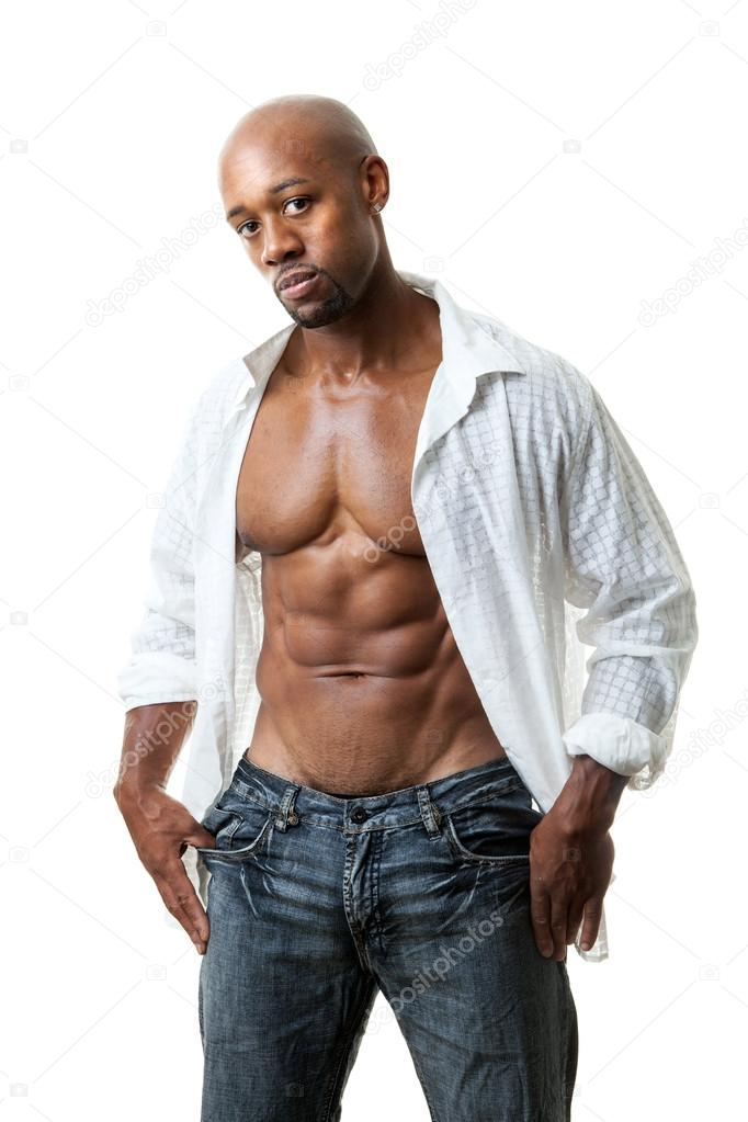 Man with Six Pack Abs