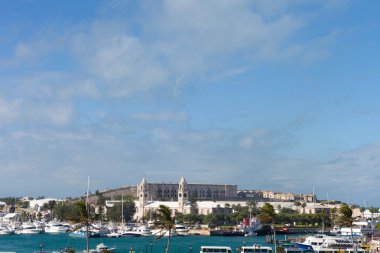 Bermuda liman manzarası