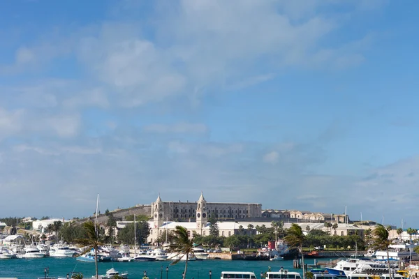 Skyline de Porto de Bermuda — Fotografia de Stock