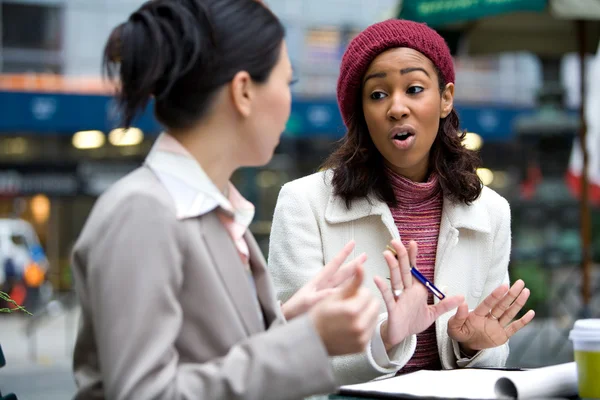 Business Meeting Discussion — Stock Photo, Image