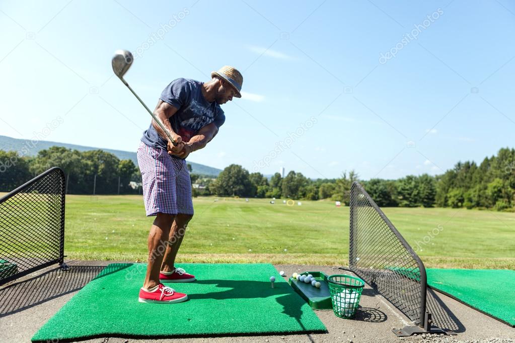 Golfer at the Range — Stock Photo © ArenaCreative #57949839