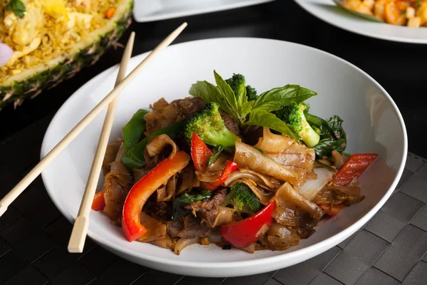 Drunken Noodle Dish — Stock Photo, Image