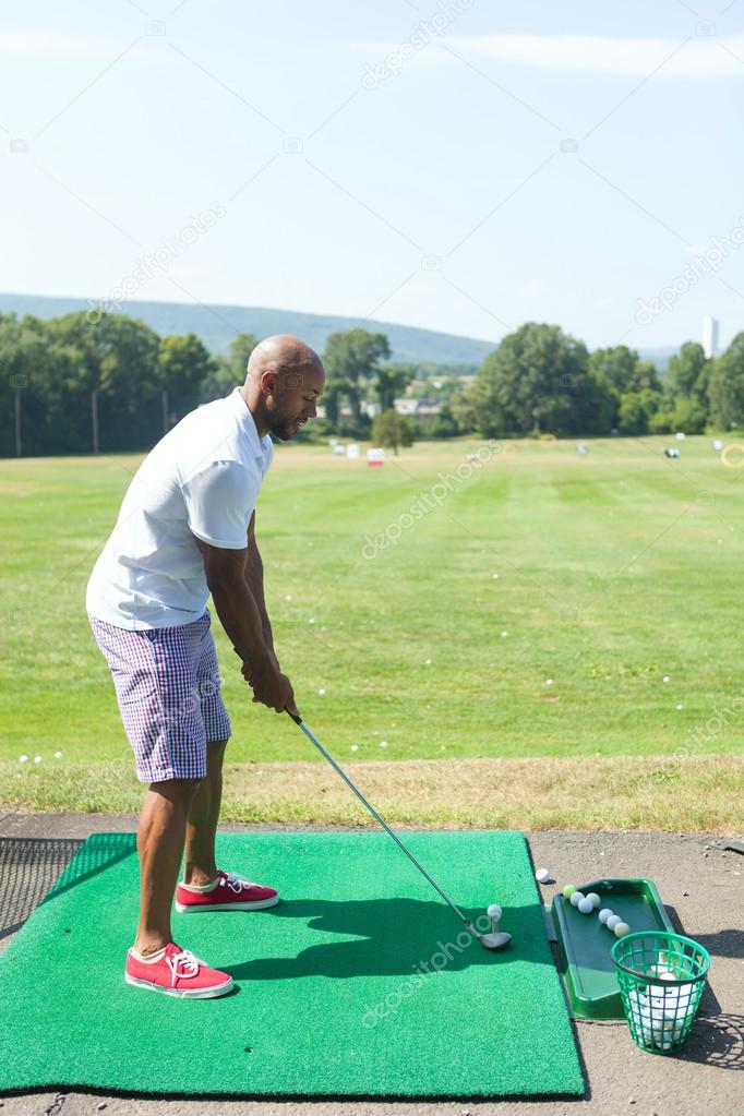 Driving Range Tee Off