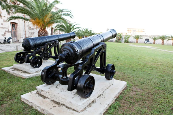 Bermuda Fort Canons – stockfoto