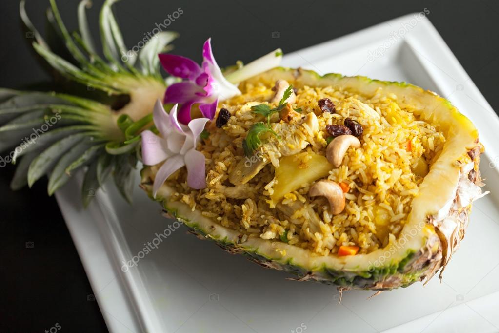 Thai Pineapple Fried Rice Stock Photo by ©ArenaCreative 62208987