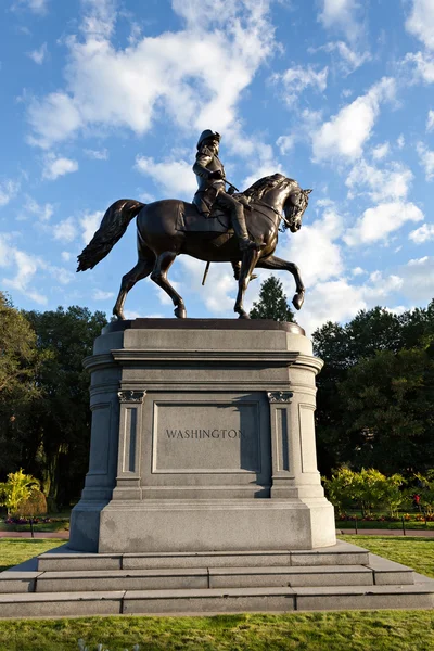 Boston George Washington Statue — Stockfoto