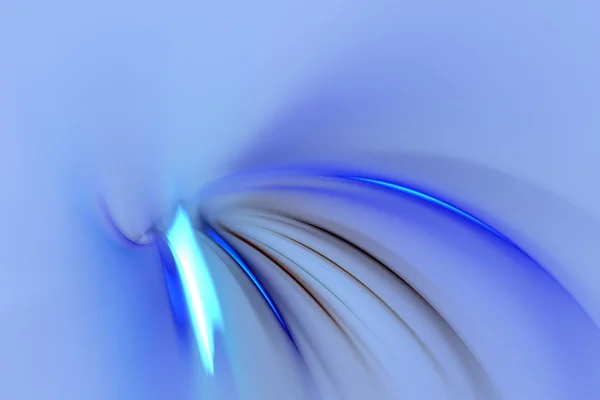 Blue Fractal Abstract — Stock Photo, Image