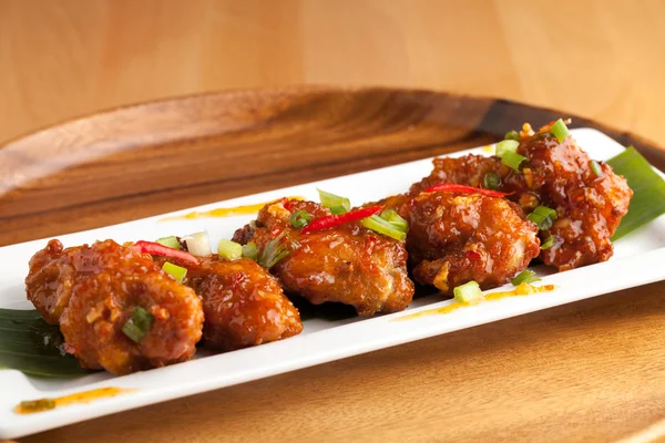 Hot Spicy ThaiChicken Wings — Stock Photo, Image