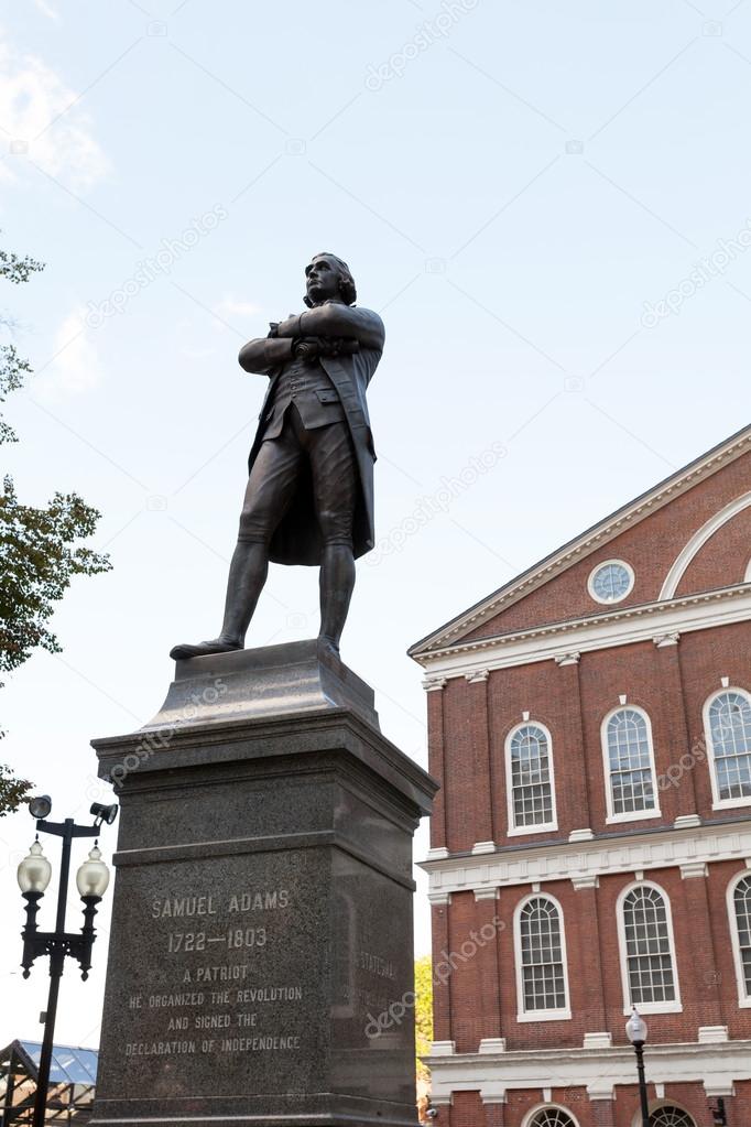 Samuel Adams Statue Boston
