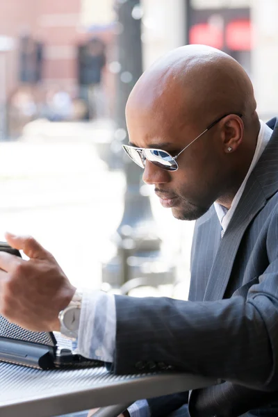 Hombre de negocios moderno — Foto de Stock