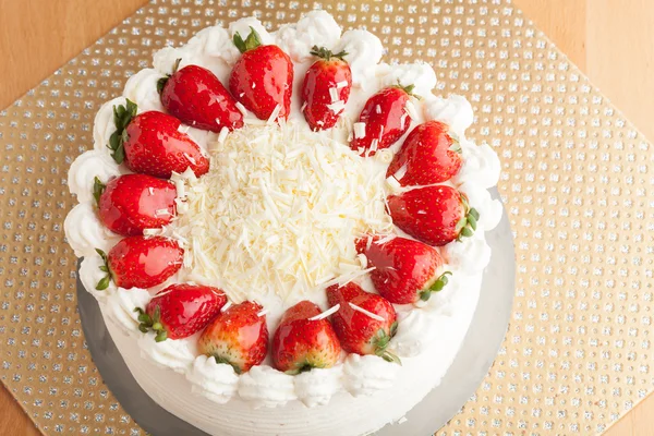 Torta di fragole — Foto Stock