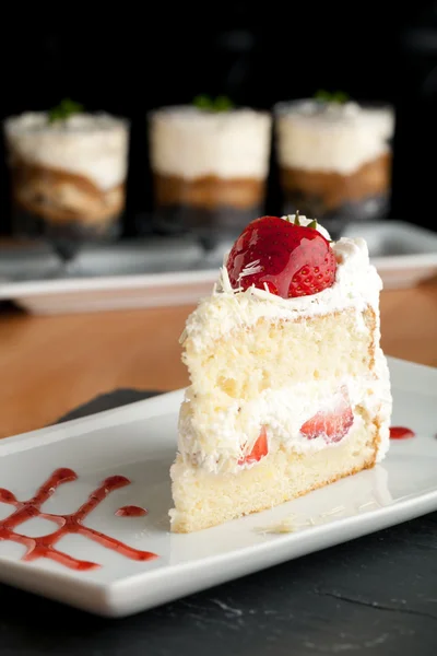 Tarta de fresa —  Fotos de Stock