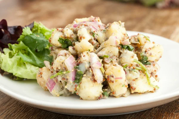 Sağlıklı ev yapımı patates salatası — Stok fotoğraf