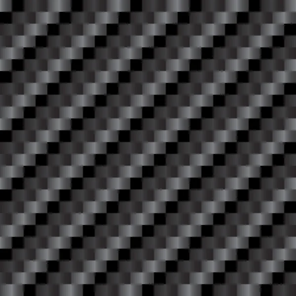 Seamless Carbon Fiber Texture — Stock Vector