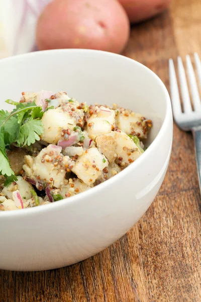 Tigela de salada de batata — Fotografia de Stock