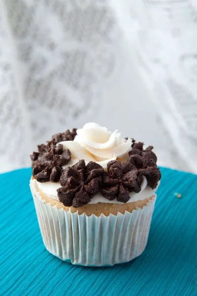 Jediného Gourmet Cupcake — Stock fotografie