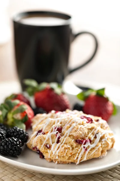 Orange Cranberry Scone — Stock Photo, Image