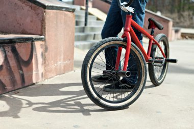 BMX bisiklet binici