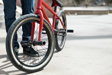 BMX bisiklet binici