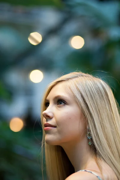 Pretty Blonde Woman — Stock Photo, Image