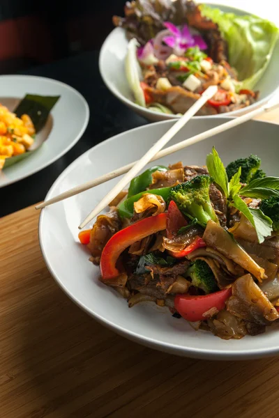 Dronken Noodle Pad Kee Mao — Stockfoto