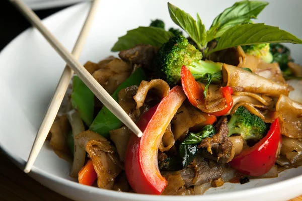 Drunken Noodle — Stock Photo, Image