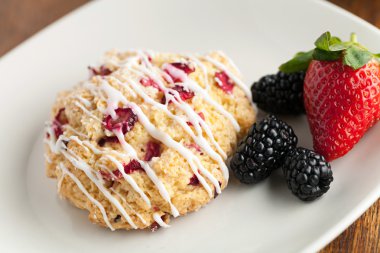 Turuncu kızılcık Scones