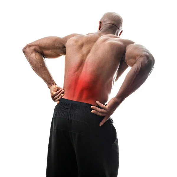 Dolor lumbar — Foto de Stock