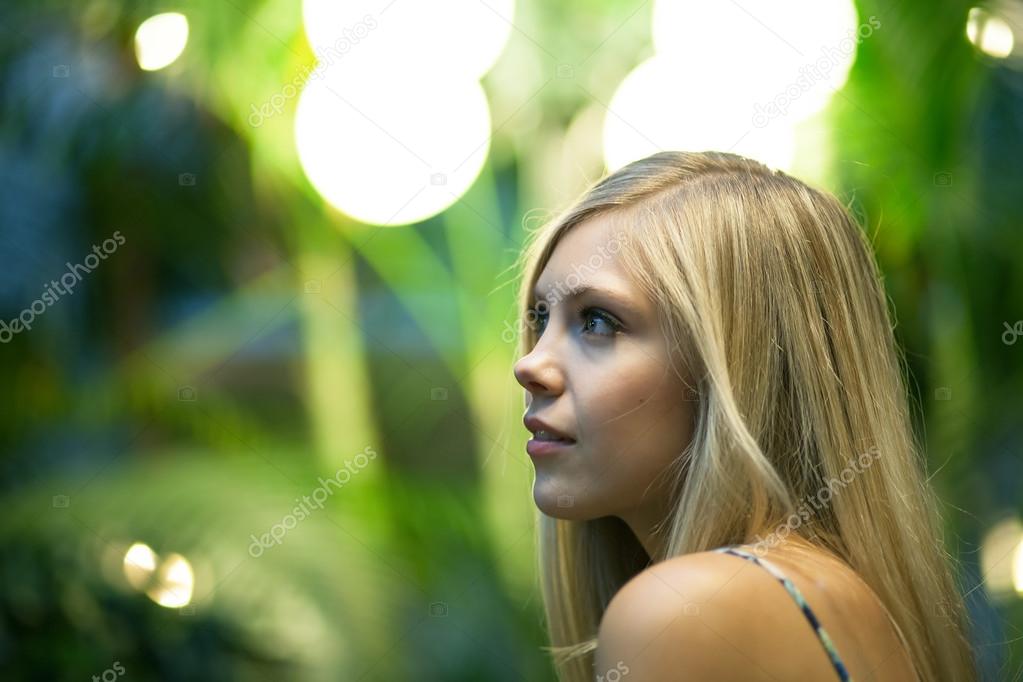 Contemplative Blonde Woman — Stock Photo © ArenaCreative #80981678
