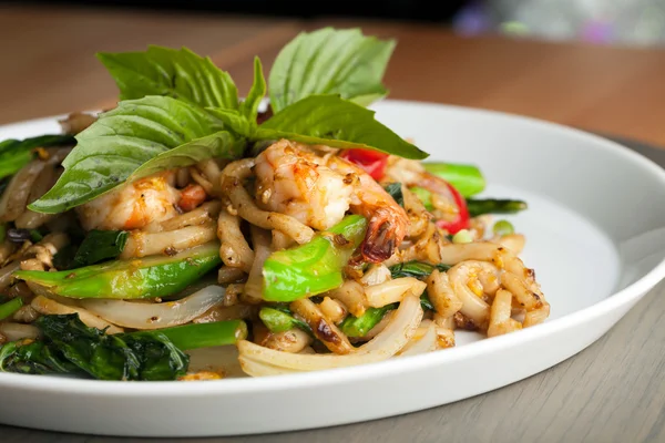 Thai Shrimp Stir Fry — Stock Photo, Image