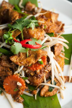 Turp kek Tay yiyecek çanak