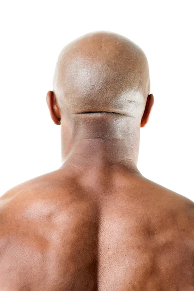 Mans mięśni tylnej części głowy — Zdjęcie stockowe