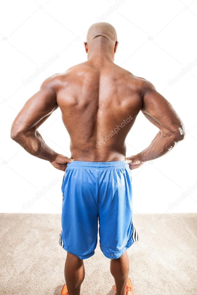 Muscular Man's Back