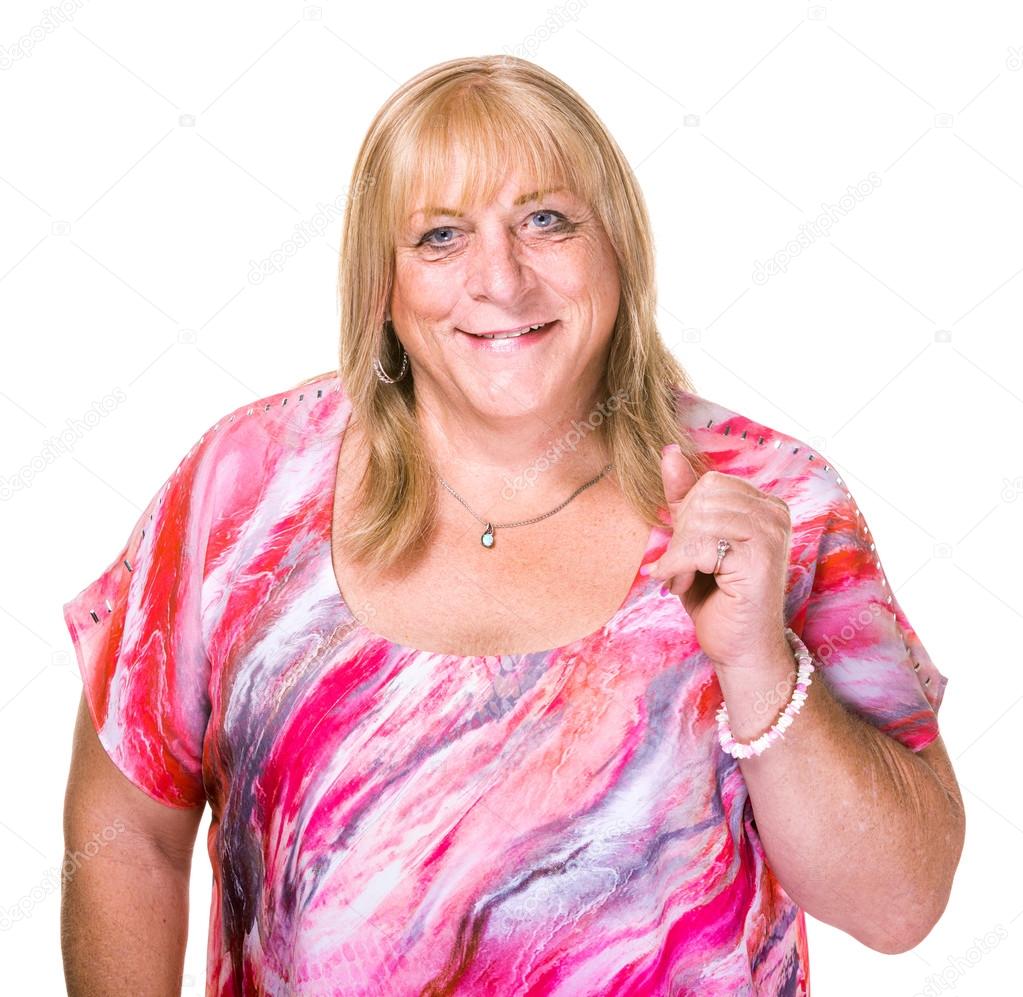 smiling transgender woman