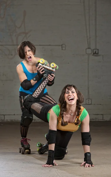 Roller Derby Bully — Stockfoto