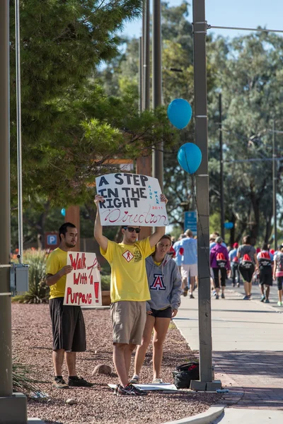 AIDS berjalan di Tucson — Stok Foto