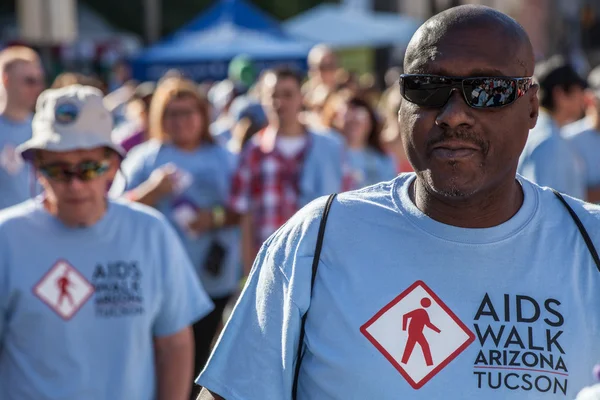 Hombre en AIDSwalk —  Fotos de Stock