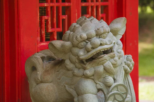 Chinese Guardian Lion — Stock Photo, Image