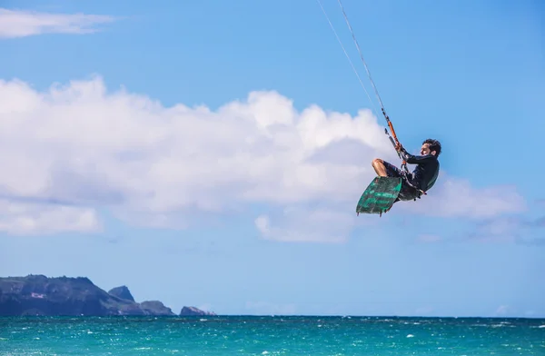 Maui Kiter w Kanaha Beach Park — Zdjęcie stockowe