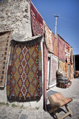 Türk halı satıcı