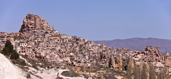 Hillside Homes in Cappadocia Turkey. — Stock Photo, Image