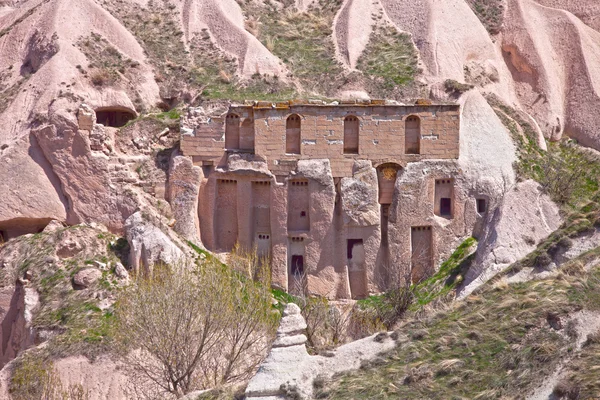 Rock Home in Cappadocia Turkey — Stock Photo, Image