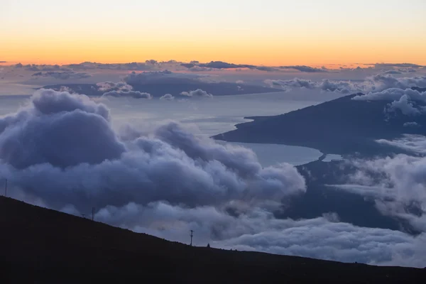 Sunset from Mountain Top — Stock Photo, Image