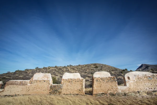 Stein amerikanischen Bürgerkrieg Fort — Stockfoto